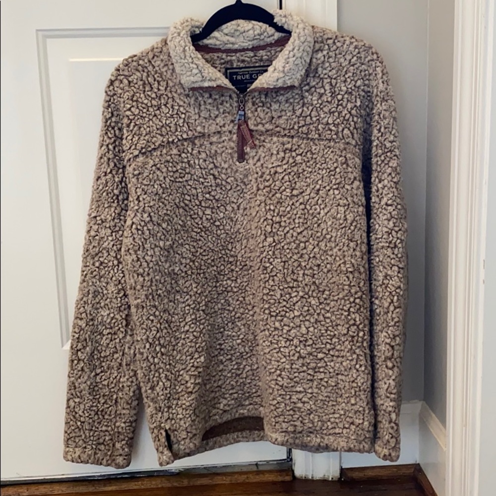 True Grit - ORIGINAL FROSTY TIPPED PILE 1/2 ZIP